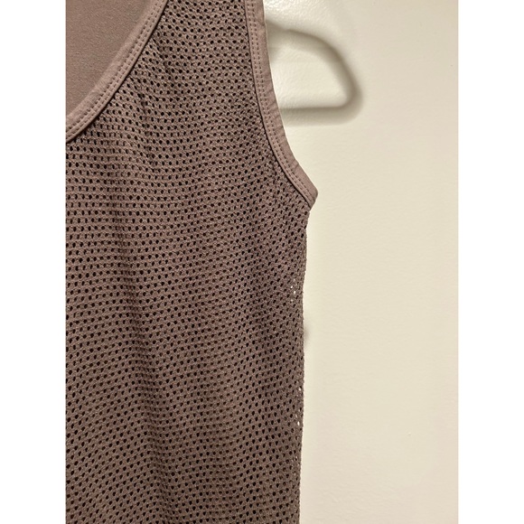 Netted Tank Top Dress - Picture 3 of 4